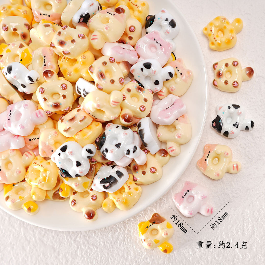 食玩小面包仿真微缩食玩小摆件树脂diy饰品配件便利店超市材料