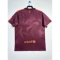 2017-18 Barcelona second away maroon