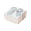 in stock wholesale bow jewelry packaging box ring necklace pendant earrings couple pair ring box jewelry box