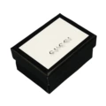 Small box-ancient black and white; only small shoe box, does not contain small shoes