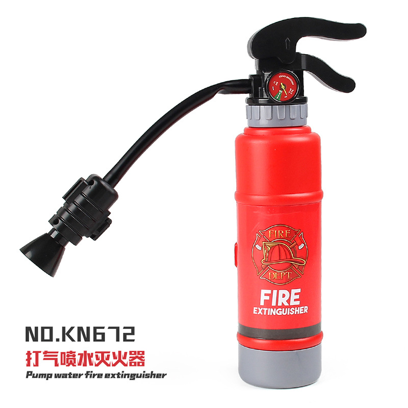 一件代发儿童消防员扮演套装消防背包 消防水枪夏天沙滩戏水玩具