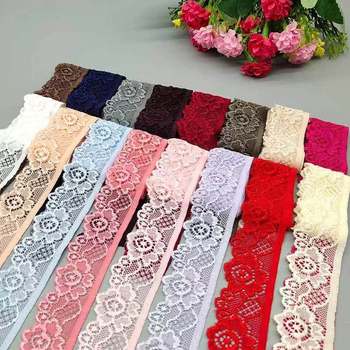 3.3cm Elastic Lace Lace DIY Clothes Skirt Lace Fabric Underwear Panties Skirt Sewing Lace Clothing