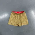 Yellow checkered arrow pants