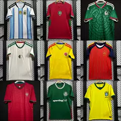 2627 National Team Football Uniforms Usa-Canada-Mexico World Cup Fan Edition Short Sleeve Sports Casual Apparel Wholesale Source