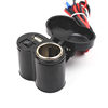 Cross-border wholesale motorcycle cigarette lighter mobile phone charger 12V car USB charger waterproof universal two-in-one
