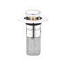 Wash basin leak plug bounce core washbasin sink drain hair filter deodorant disassembly universal press type