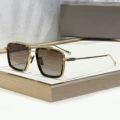 Gold tortoise shell frame gradient tea