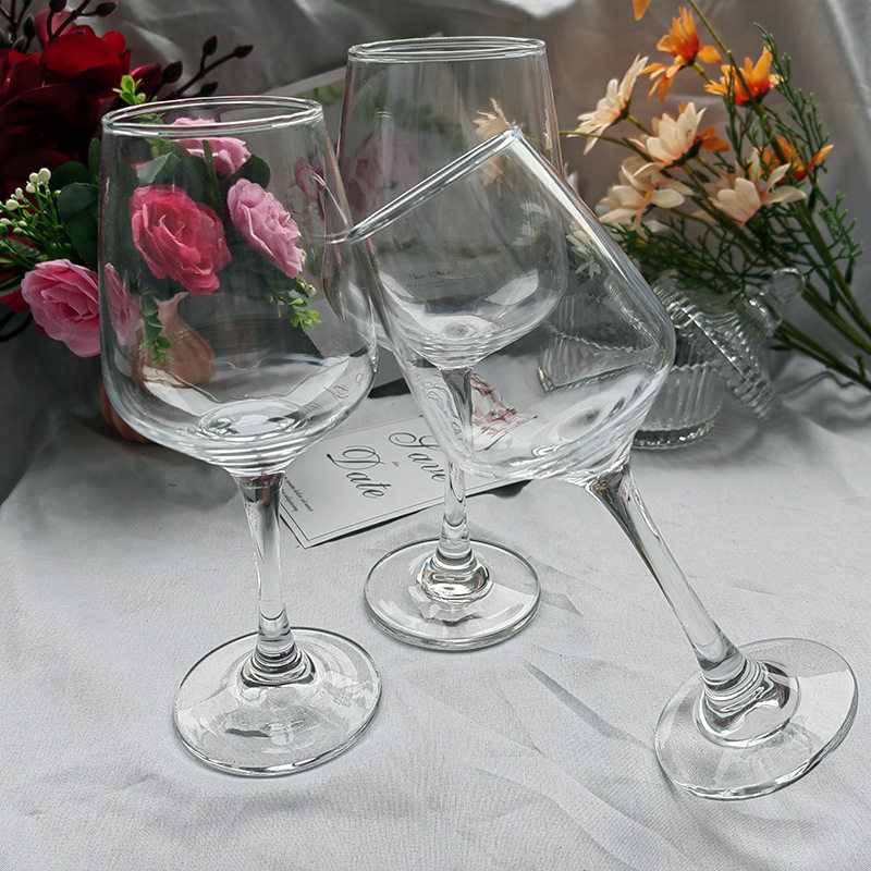 Factory Direct red wine glass multi-specification charming wine glass lead-free calcium glass cocktail Cup goblet Cup