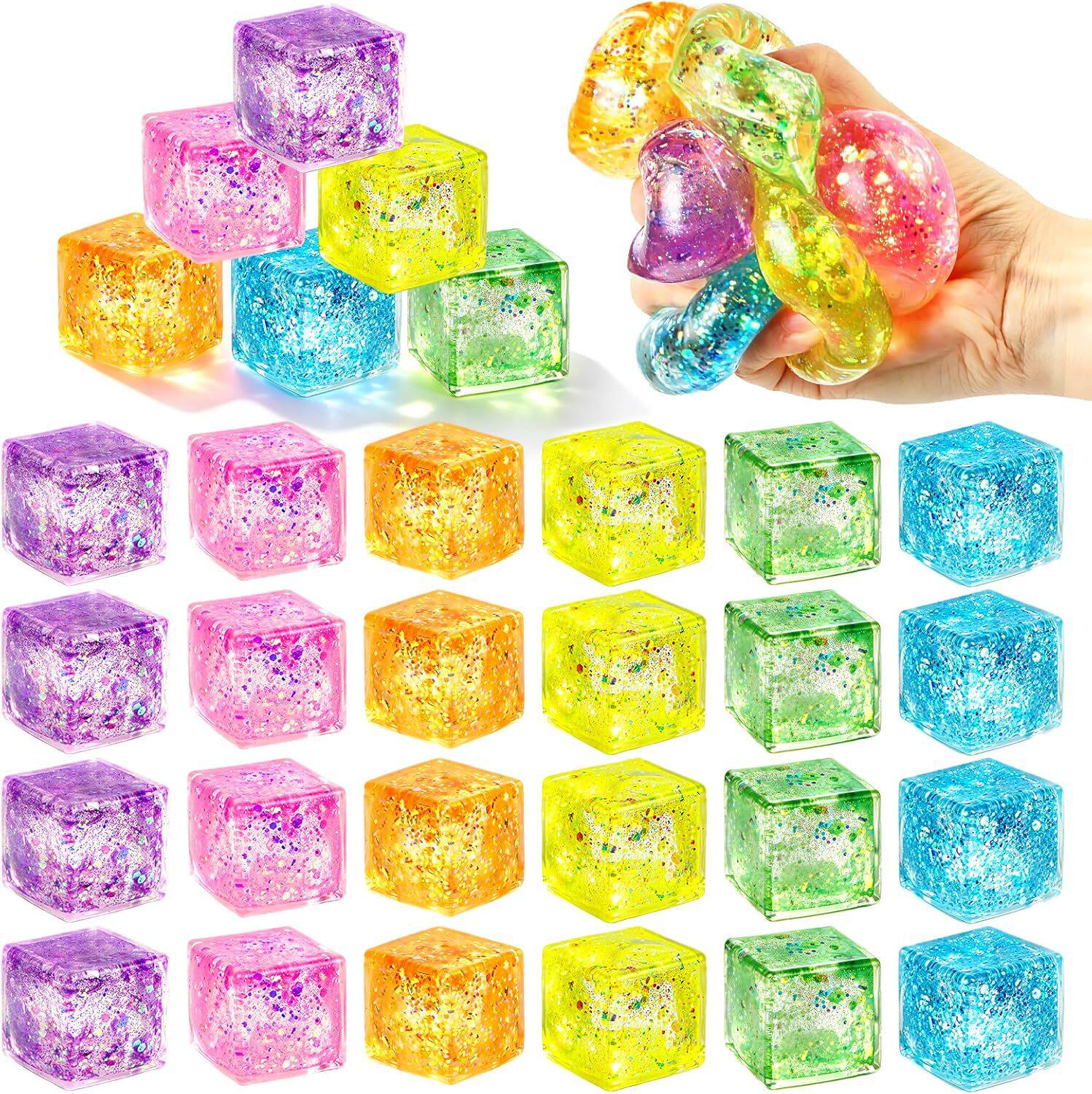 亚马逊梦幻水滴麦芽糖捏捏乐dream squishies外贸解压玩具