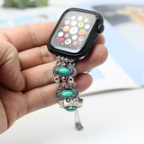 Подходит для Apple Ремешок Apple watch в богемном стиле знаменитый семейный браслет iwatch металлический бирюзовый