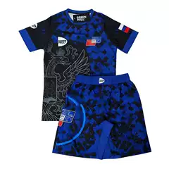 New summer short sleeved shorts set, cross-border foreign trade jersey, sports adult casual two-piece set, quick drying