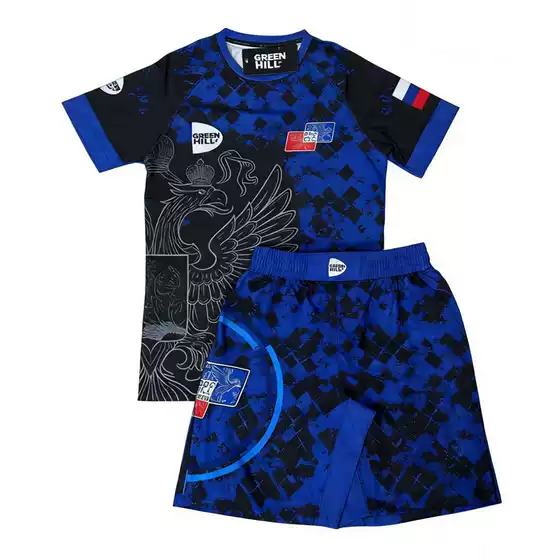 New summer short sleeved shorts set, cross-border foreign trade jersey, sports adult casual two-piece set, quick drying