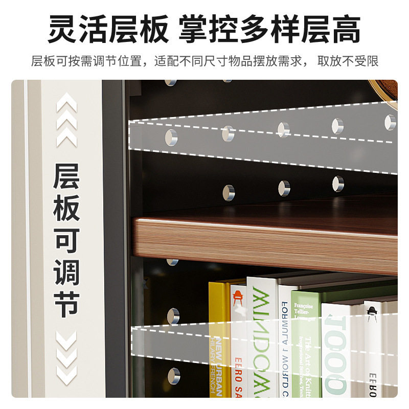 桌面置物架桌上书架洞洞板书桌收纳学生家用电脑桌整理架分层架