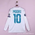 1718 real madrid home long sleeve number 10