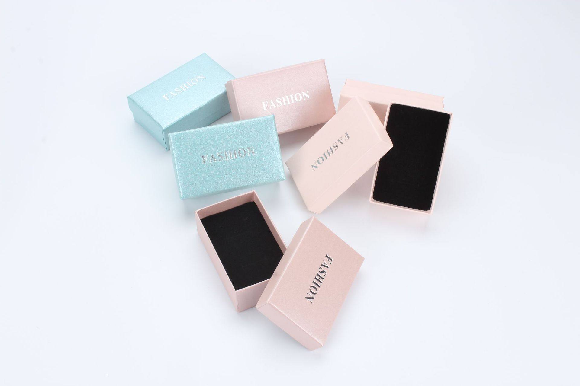 5*8 heaven and earth cover jewelry box ring earrings necklace set box jewelry gift jewelry packaging carton