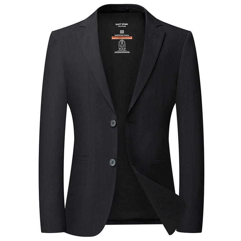 Áo Vest Blazer Nam Mỏng Nhẹ Phong Cách Hàn Quốc Màu Đen