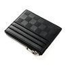2024 new zipper ultra-thin card bag multi-card short solid color card bag certificate driver's license small wallet wholesale
