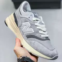 Putian NB 997R Running Shoes Unisex Dad Shoes Shadow Grey Blue Silver Low-Top Sneakers Breathable Comfortable Jogging
