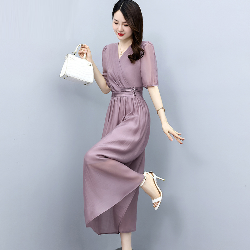 (Mới) Mã L3500 Giá 1590K: Váy Đầm Liền Thân Dáng Dài Nữ Wotdyi Hàng Mùa Hè Thời Trang Nữ Chất Liệu G04 Sản Phẩm Mới, (Miễn Phí Vận Chuyển Toàn Quốc).