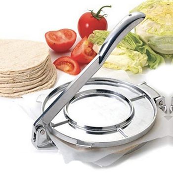Aluminum Pancake Presser Mexican Pancake Presser Tortilla Dough Pressing Pancake Machine Dumpling Skin Presser Wholesale