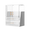 Carefully Selected Light Luxury Cosmetics Storage Cabinet, Plastic Dressing Table Storage Rack, Large Capacity Desktop Cosmetics Storage Box