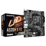 Материнская плата Gigabyte Gigabyte A520M K V2 AM4 поддерживает процессор 5600/5600X/5500