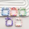 Cartoon Sanlio photo frame diy resin accessories cute color handmade refrigerator box bag buckle mobile phone chain jewelry