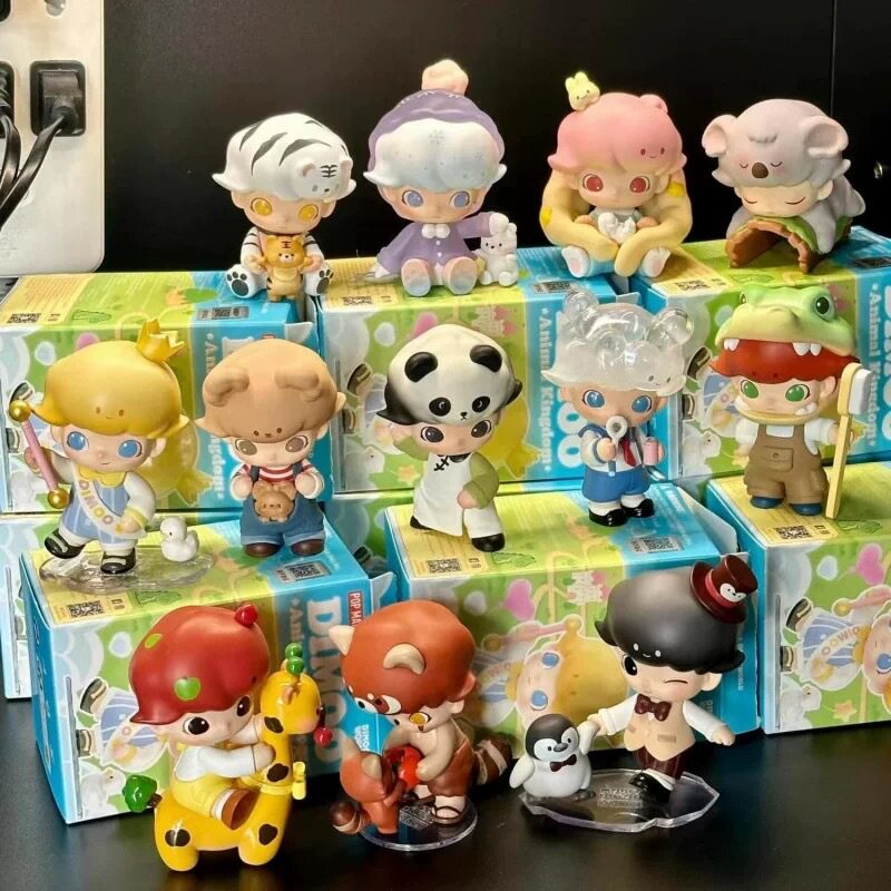 Bubble Mate Motherland Edition Blind Box DIMOO Animal Kingdom Series Hand-made Cute Gift Fashion Play Hand-made Doll