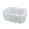 Delicatessen Meat Box Multi-Layer Refrigerator Sealed Storage Box Bacon Food Storage Box with Lid Transparent Packaging Fresh-Keeping Box
