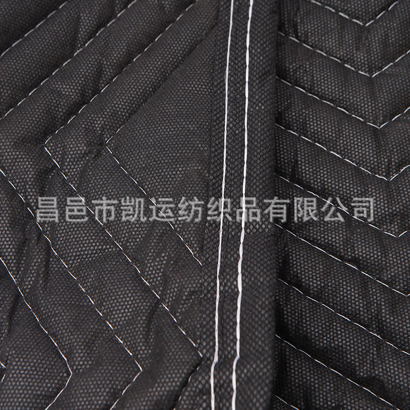 Furniture Packaging Blanket Electrical Furniture Transportation Protection Blanket Solid Color W-type Quilted Blanket Anti-bump Packaging Blanket Spot