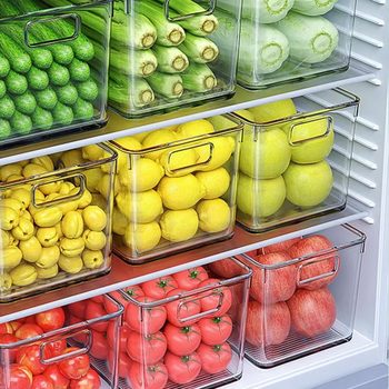 Refrigerator Storage Box Food Grade Drawer Type Fresh-keeping Box Special Food Vegetable and Fruit Storage Box