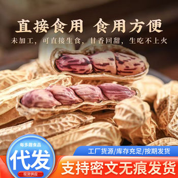 One-Piece Drop-Shipping of Colorful Peanuts, a Specialty from Yunnan. New Crop Raw Peanuts, Colorful Farm-Grown Peanuts
