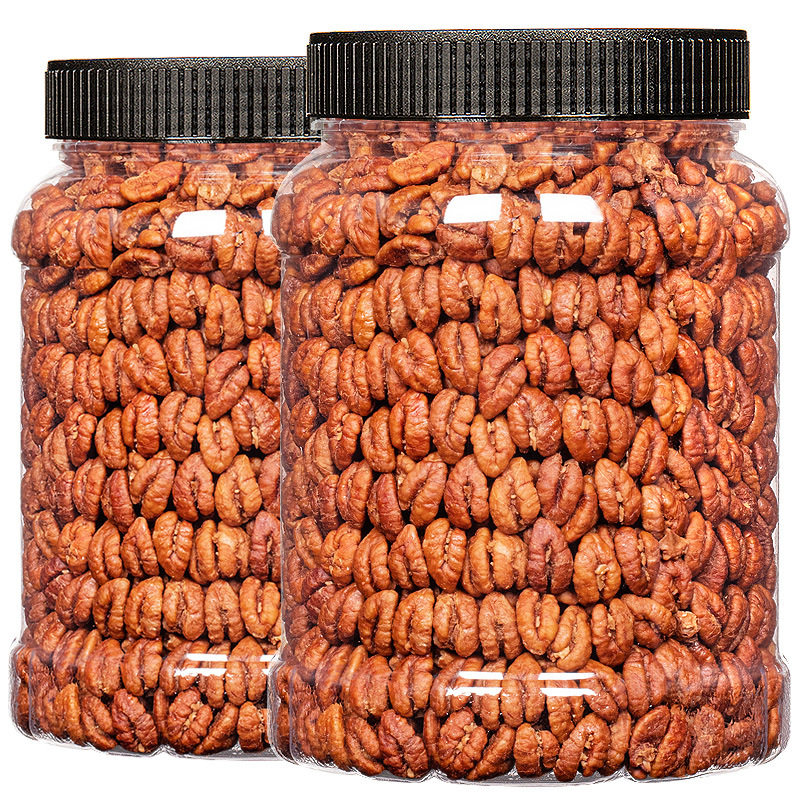 Lin'An Pecan Kernels Canned New Original Flavor Snacks for Pregnant Women Specialty Small Walnut Meat Nut Kernels Bulk Packaging Wholesale