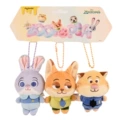 8.5cm judy+nick+leopard police officer cute combination pendant