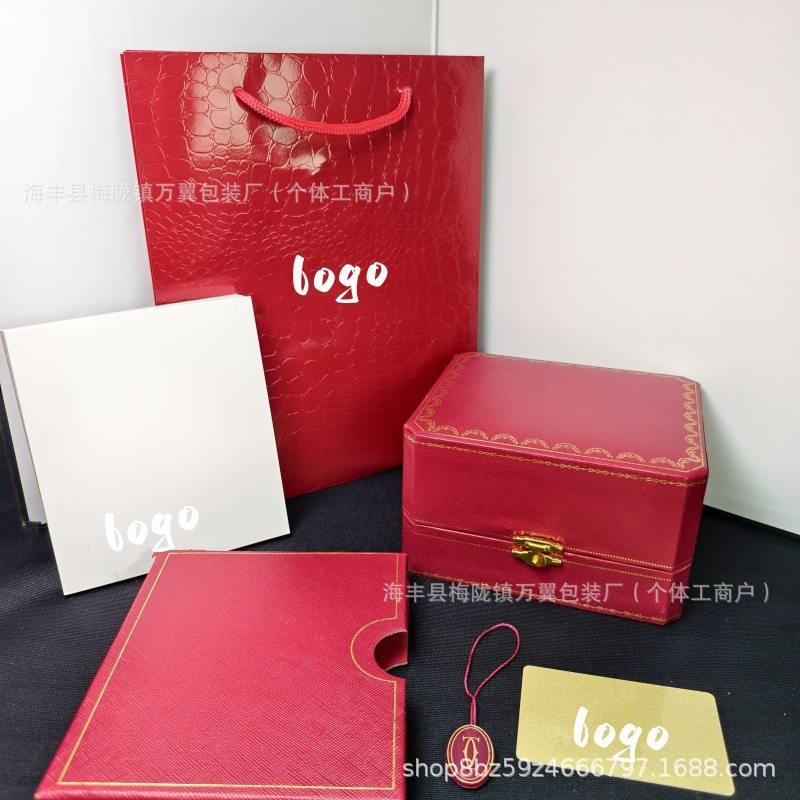 Kajia High-End Fashion Watch Box Cartier Watch Storage Box Cheetah Tank Blue Balloon Santos Series Watch Box