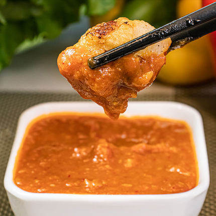 Korean Barbecue Dipping Sauce Korean Style Barbecue Sauce Barbecue Cooking Seasoning Sauce Garlic Spicy Sauce Lettuce Rice Dipping Sauce