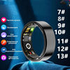 Cross-Border New Private Model V1 Smart Ring Monitoring Heart Rate Blood Oxygen Multi-Sport Step Counting Health Bluetooth Smart Ring