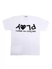 Chuanjiu Play2024 Red Heart Symbol Printed Short-Sleeved Men's and Women's T-Shirts Couple Style T-Shirts Retro Trendy