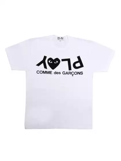 Chuanjiu Play2024 Red Heart Symbol Printed Short-Sleeved Men's and Women's T-Shirts Couple Style T-Shirts Retro Trendy