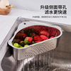Stainless Steel Sink Drain Basket Kitchen Leftovers Filter Artifact Triangular Sink Net Drain Rack Storage Rack