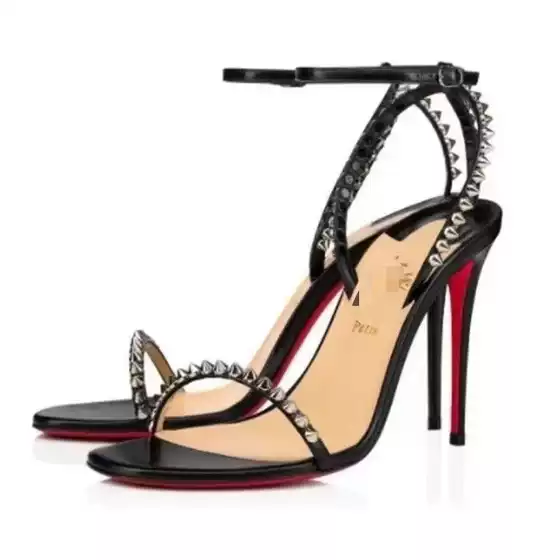 Cross-Border Influencer Acl Red-Soled Pointed-Toe 12cm High-Heeled Shoes, New Autumn Work Shoes, Foreign Trade Women's Shoes