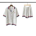 Embroidered white
