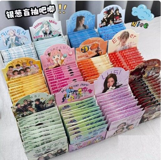 Blind Box Surprise Items Tinplate Badge Light and Night Love Badge Love and Deep Space Genshin Impact Nezha Custom