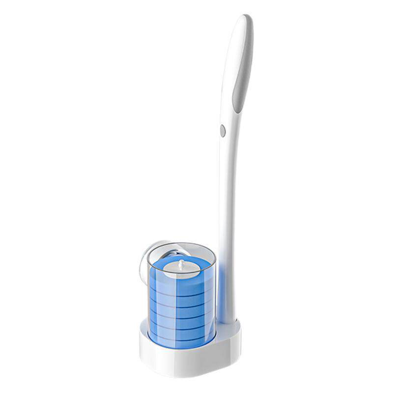 Suction Cup Disposable Toilet Brush Wall-mounted Rotatable Household Toilet Toilet Cleaning Brush