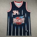 Rockets 34 Retro Navy Blue