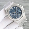 White steel blue plate