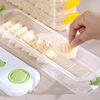 2025 New Model Gap-Filling Dumpling Box, Special Storage Box for Refrigerator Side Door, Divided Organizing Box, Dumpling Box