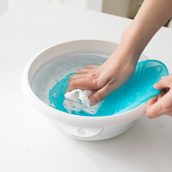 Japan Imported Household Washboard Wash Plastic small size Mini Laundry Mat Poke Rubbing Other No Japan