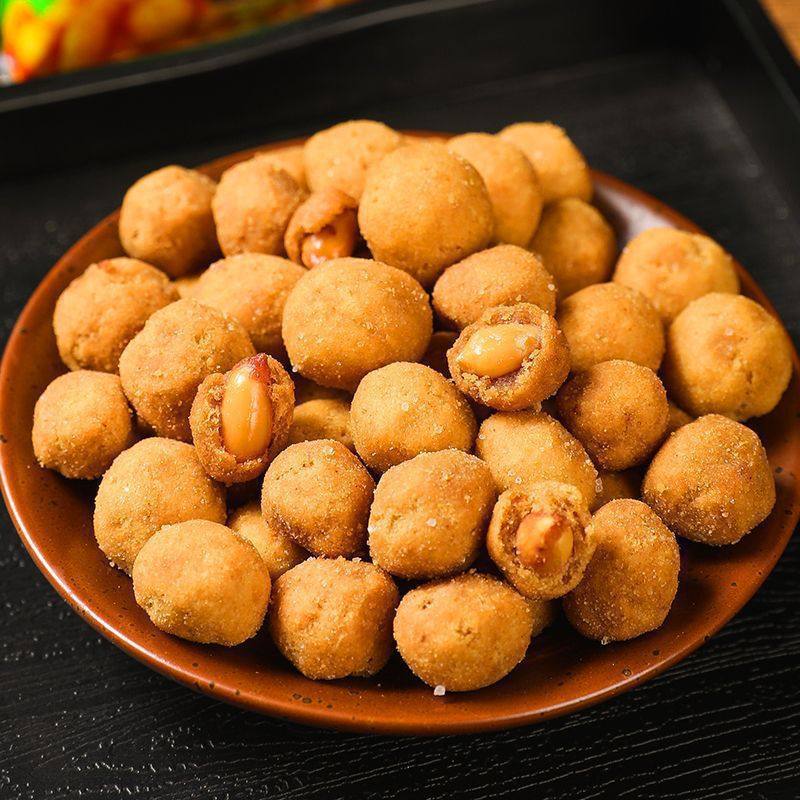 Crispy and Delicious Multi-Flavored Peanuts to Drink with Crispy Peanuts Whole Box Wholesale Traditional Nuts Snacks Fish Skin Beans