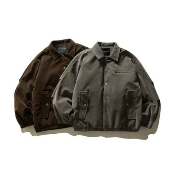 Ruiienrs X Origteen 2025 Winter New American Retro Simple Distressed down Jacket Yr152